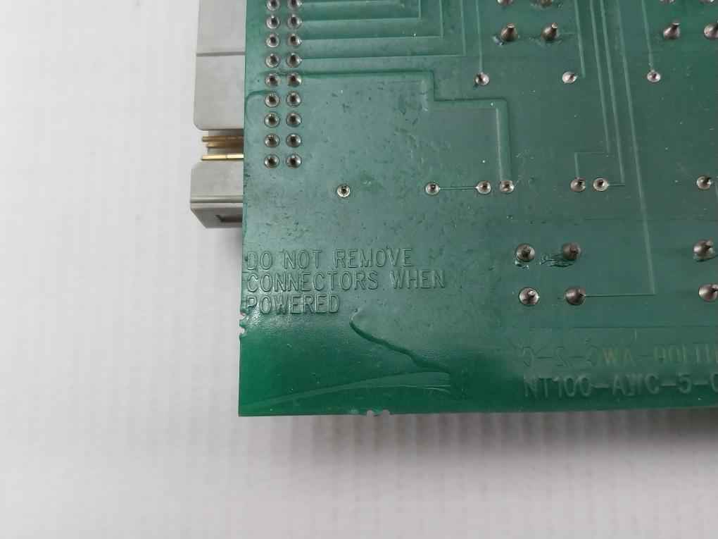 Wormald Nt100-awc-1-c Printed Circuit Display Board Used