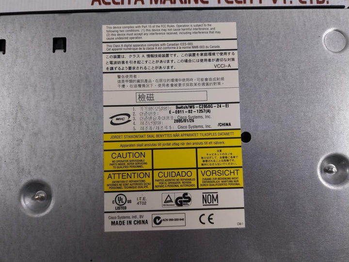 Ws-c2950G-24-ei-Ethernet-Switch-Module-Cisco-Systems-50-60Hz-209353-23