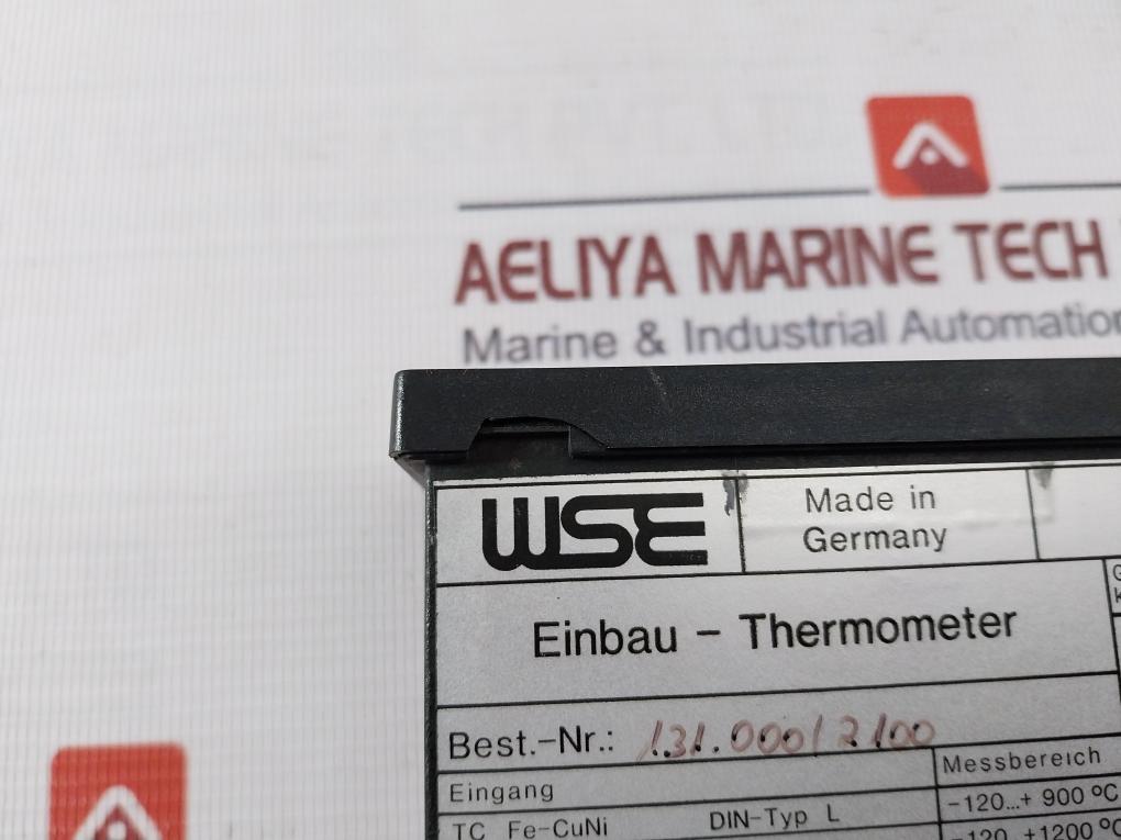 Wse 131.000/2100 Pt 100 Digital Built-in Thermometer 24Vdc/30Ma Ip40 230Vac