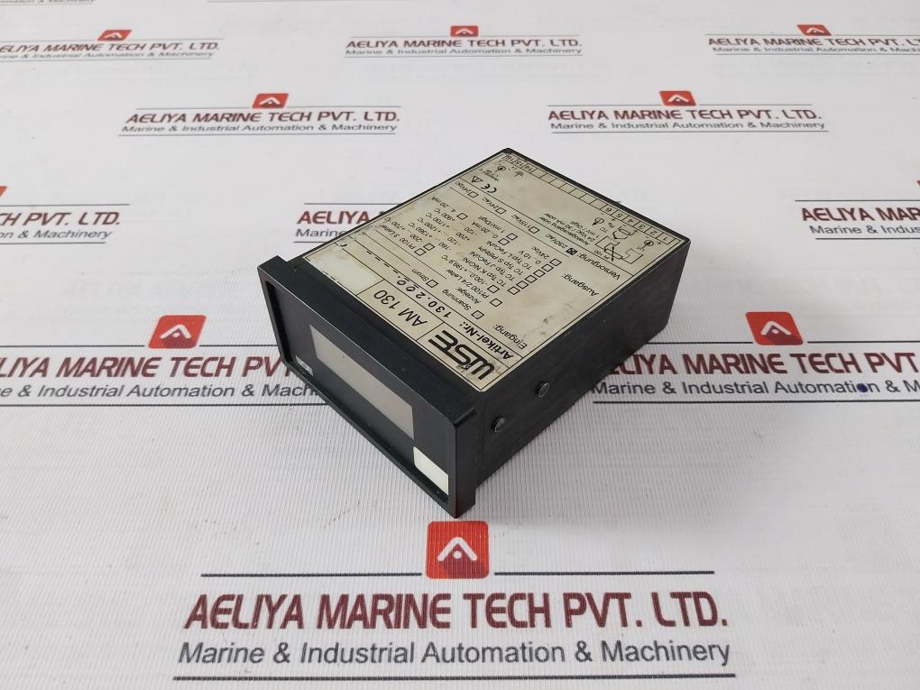 Wse Am 130 Pt 100 Panel Display Industrial Measuring Device 230Vac 130.200