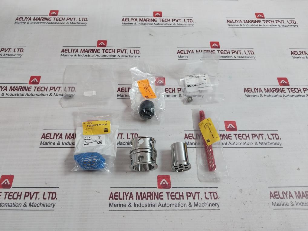 Wsi 100873 Spm Nut Piston Stem Valve Kit Y11035 Rev.B N02918 0.5-in