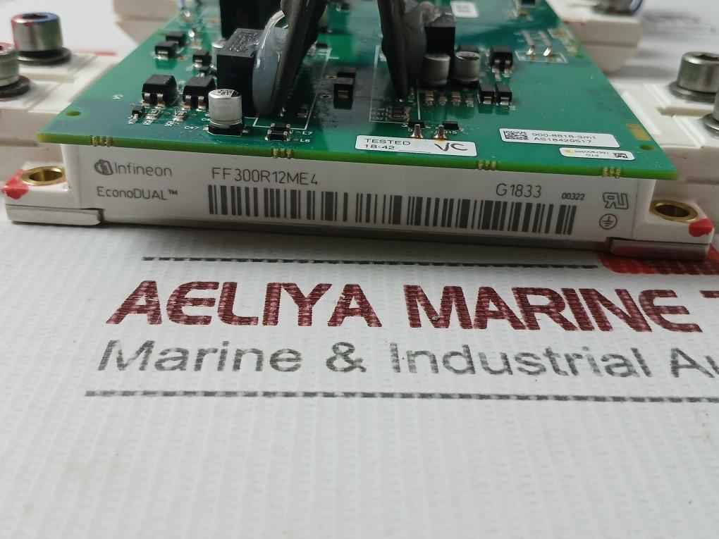 Wtc 100-8810-3aa Infineon Econodual Igbt Board 900-8818-3m1