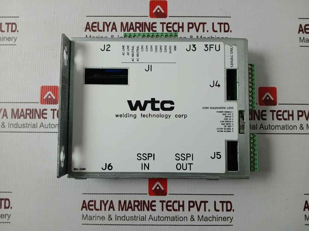 Wtc 804-5885 Timer Module 3fu 120vac Rh-3 E252098 Rev C