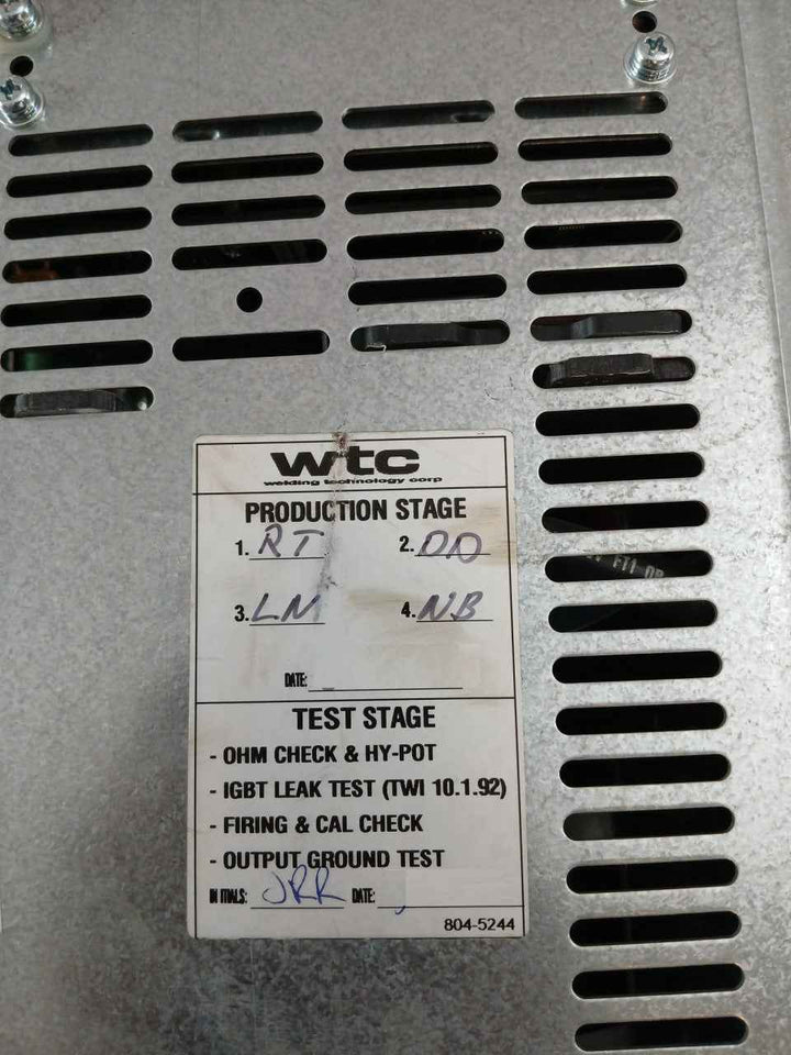 Wtc 902-1301R Gen6 Mfdc Inverter 350-500 Vac G07311-00-18 480V