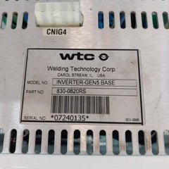 Wtc Inverter-gen5 Base Welding Equipment 304-0600V1R Max 480Vac 54 Kva