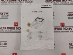 Wtw Cond 3210 Profiline Portable Conductivity Meter