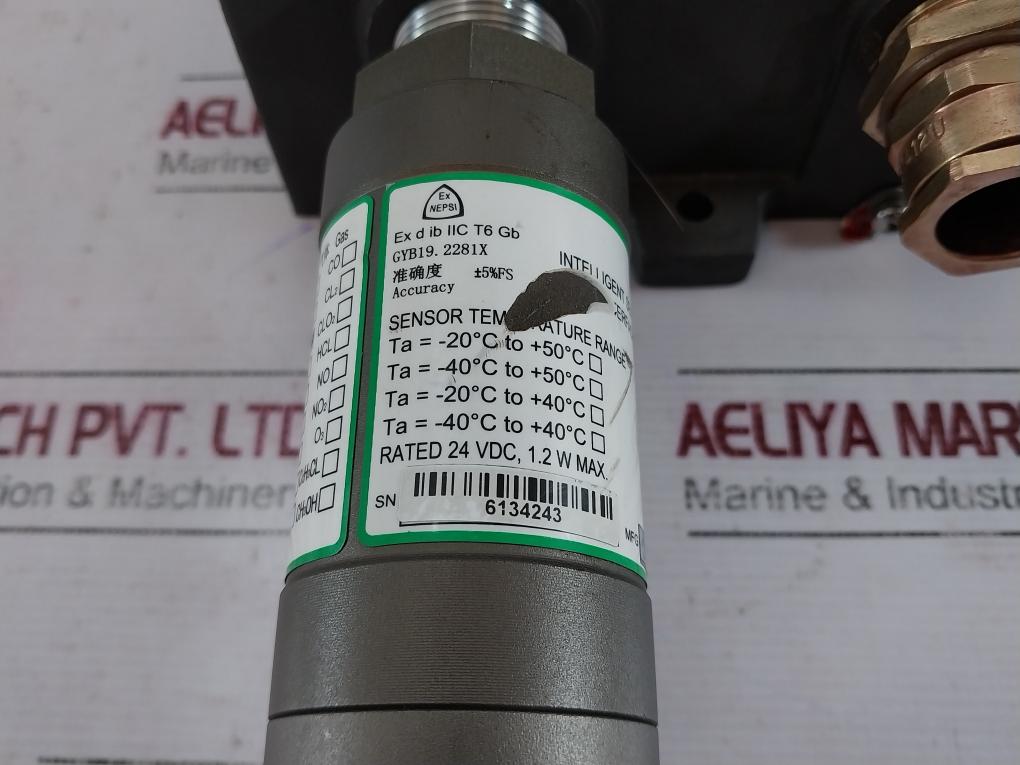 Wuxi Glt Ts4000C-ii Point Type Toxic Gas Detector 24Vdc 4W W403026-1 1.2 W Max