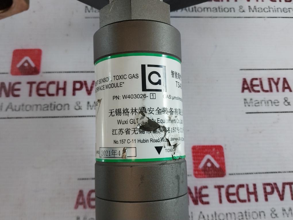 Wuxi Glt Ts4000C-ii Point Type Toxic Gas Detector 24Vdc 4W W403026-1 1.2 W Max