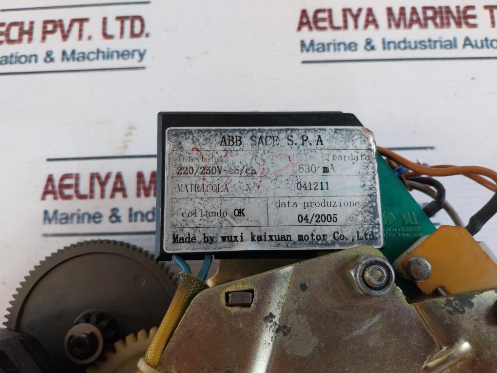 ABB 630MA Geared Motor Device