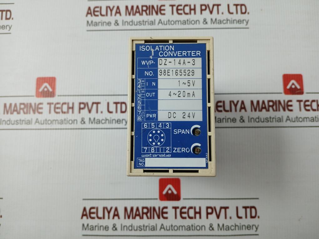 Wvp-dz-14A-3 Isolation Converter 250V 7.5A Watanabe