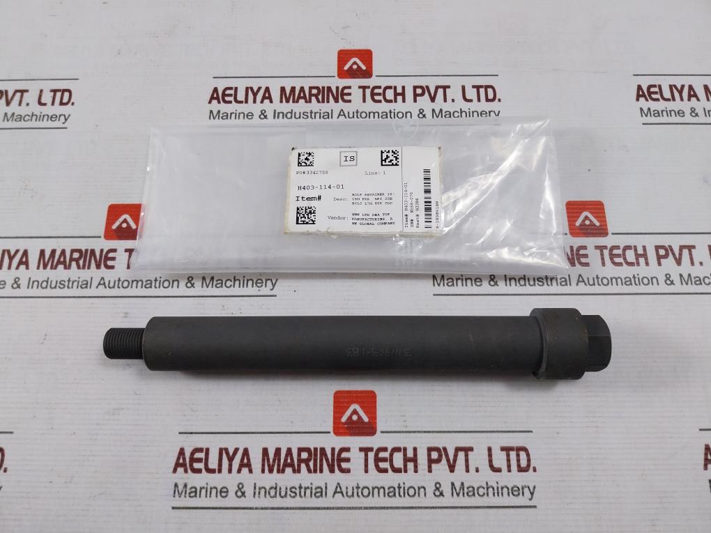 Wwn H403-114-01 Bolt Retainer 18-15M Pkr Api 20E Bsl2 L7M 80K