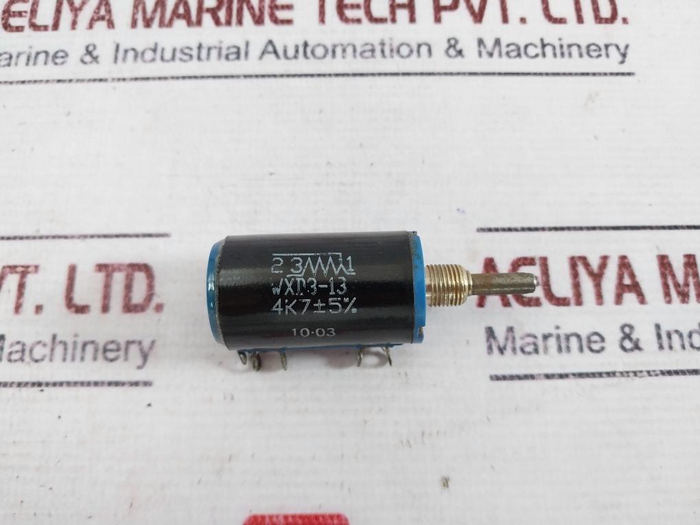Lot Of 2x Wxd3-13 Precision Multi-turn Wire-wound Potentiometer