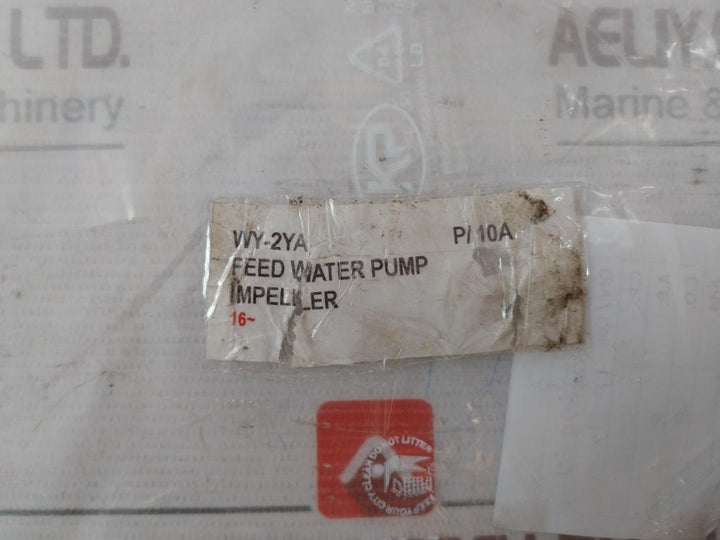 Wy-2Ya Semiclosed Slurry Impeller For Feed Water Pump P/10A
