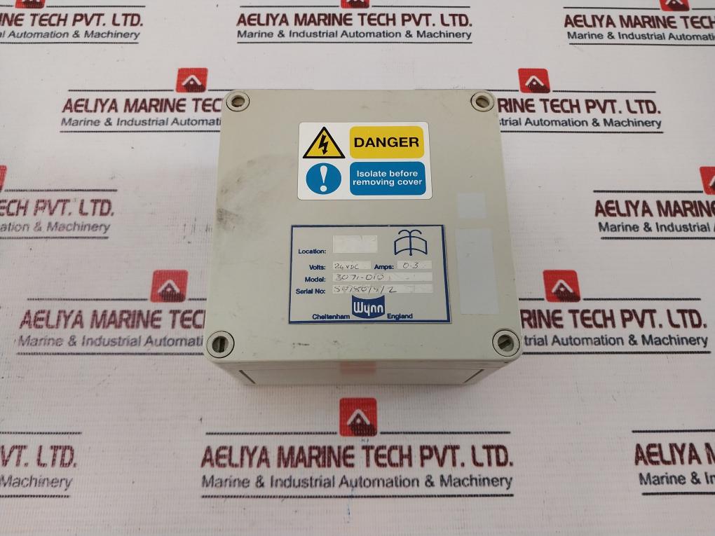 Wynn 3071-010 Motor Controller 24Vdc 03 Amp Rev A