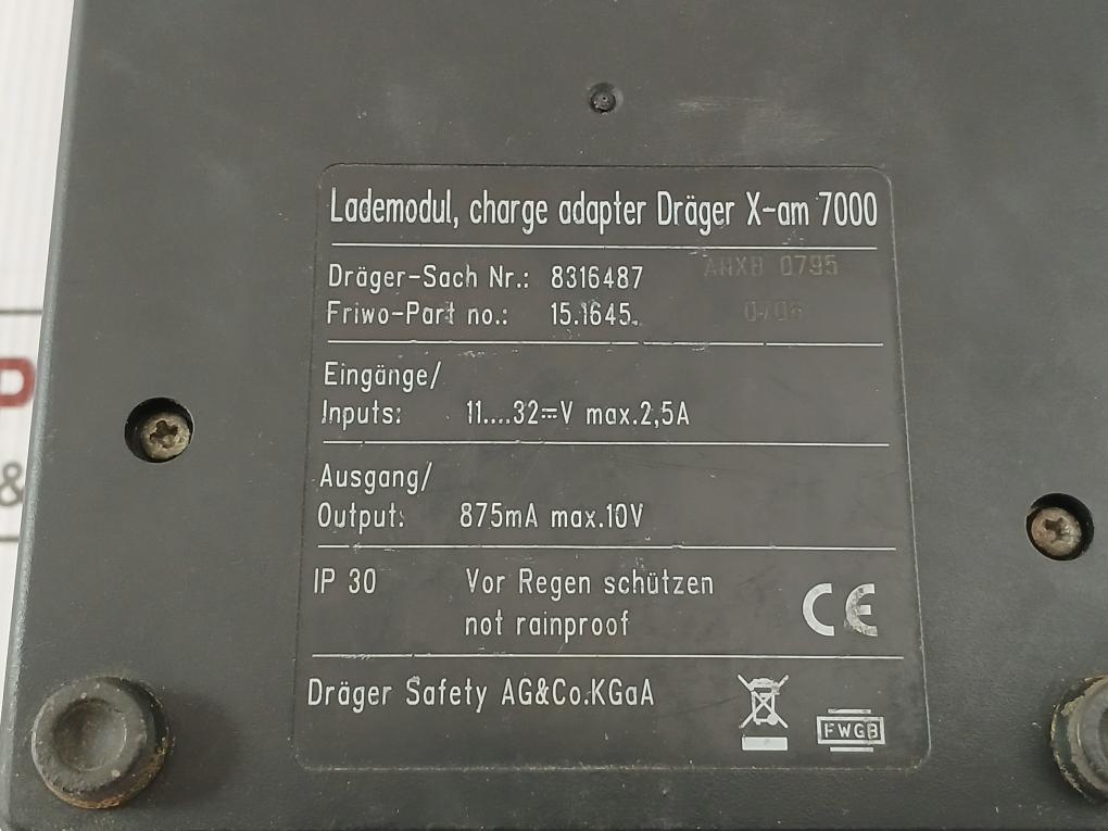 X-am 7000 Charging Module Ip30 Drager