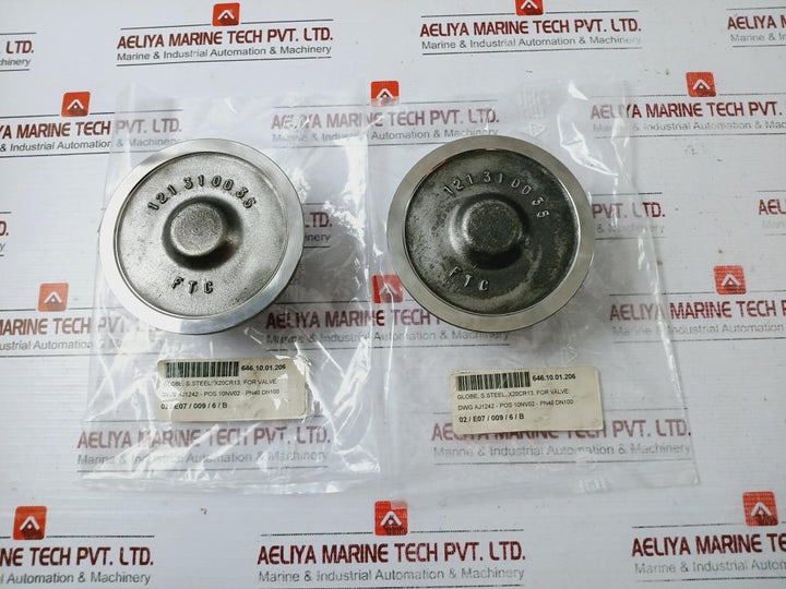 X20CR13 PN40 DN100 Globe Valve, FTC X20CR13