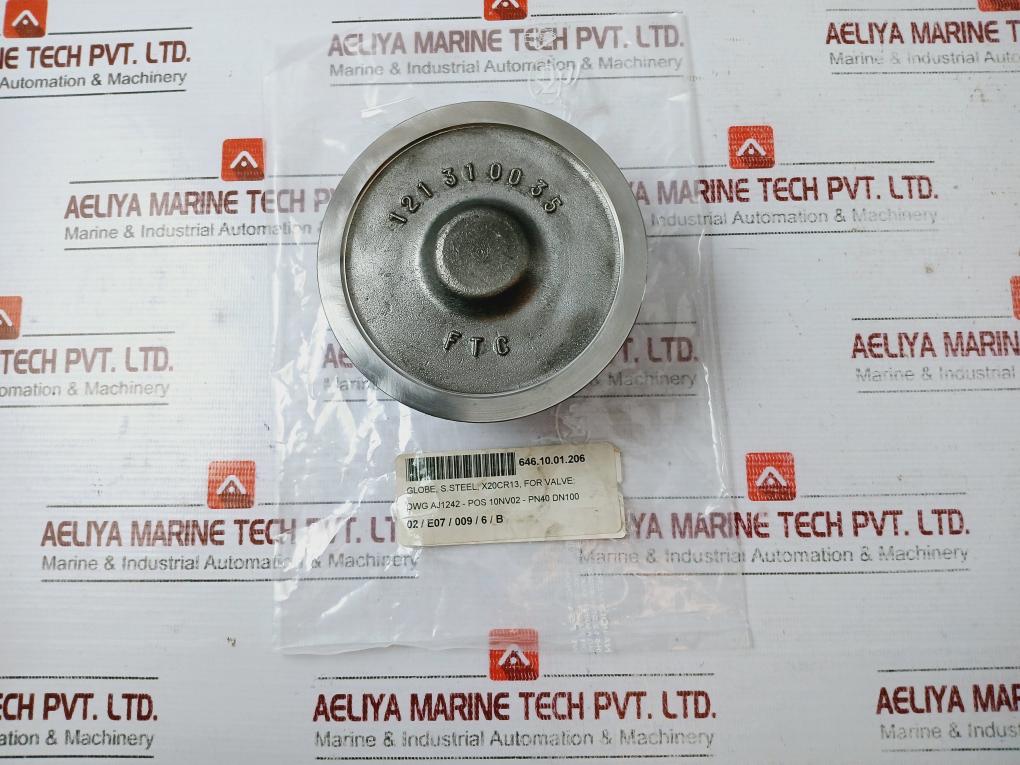 X20CR13 PN40 DN100 Globe Valve, FTC X20CR13