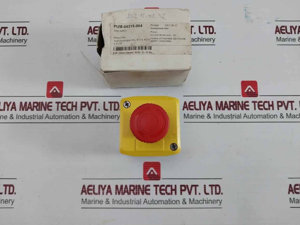 Xal Stop Switch Schneider New