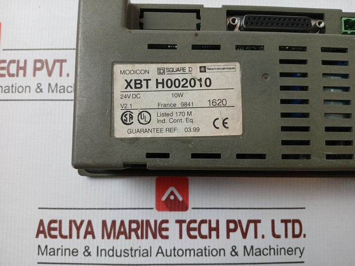 Xbt H002010 Operator Interface Display Telemecanique 24V Dc 10W