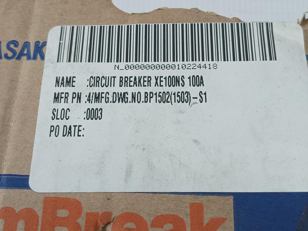 Xe100ns-Circuit-Breaker-By-Terasaki-Dc250v-100a-2-Pole-11