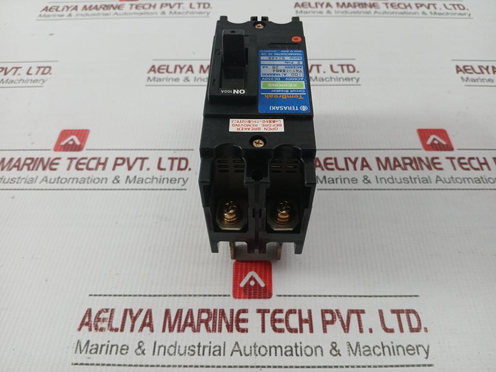 Xe100ns-Circuit-Breaker-By-Terasaki-Dc250v-100a-2-Pole-6