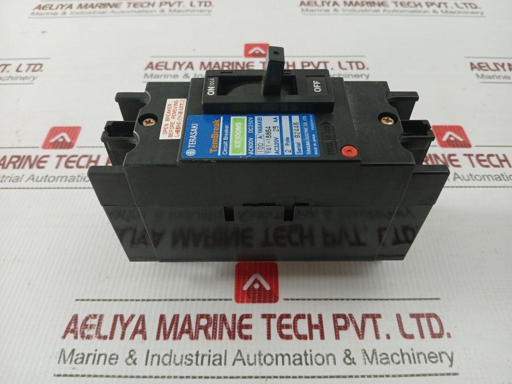 Xe100ns-Circuit-Breaker-By-Terasaki-Dc250v-100a-2-Pole-8