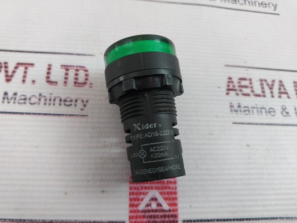 Xider Ad16-22D/S Indicator Lamp 220Vac
