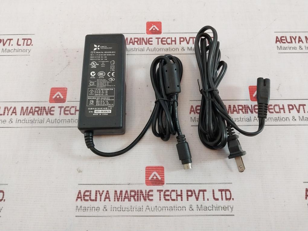 Ximeta Technology Uea325D-0512 Power Supply Ac Adapter Ac100-240V 50/60Hz 0.8A