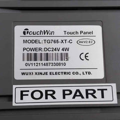 Xinje Electric Tg765-xt-c Human Machine Interface Touch Panel (Not Working)