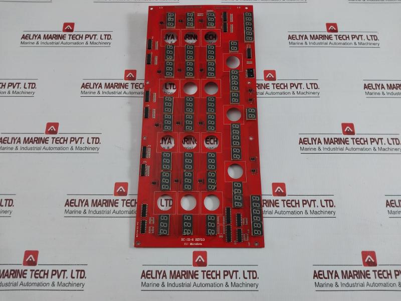 Xlc Microsova Numeric Display Interface Board Rc-s2-6