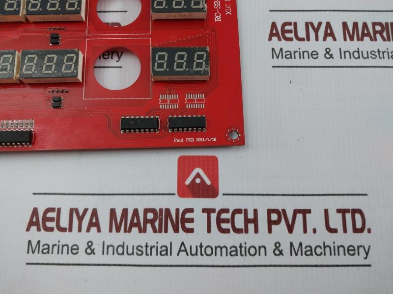 Xlc Microsova Numeric Display Interface Board Rc-s2-6