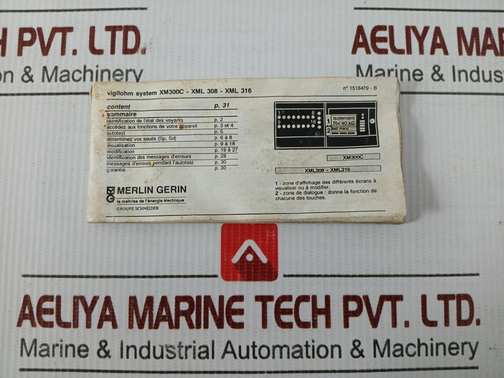 Xm300C-Vigilohm-System-Interface-Module-By-Merlin-Gerin-208086-2