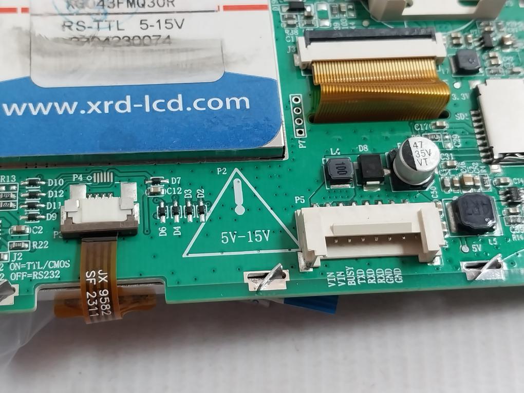 Xrd Lcd Display Panel Module Pcb1-xg043Fmn30-a2
