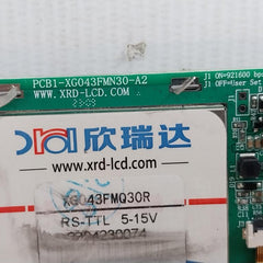Xrd Lcd Display Panel Module Pcb1-xg043Fmn30-a2