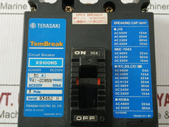 Xs100Ns Terasaki Electric Ac220V 50Ka Circuit Breaker