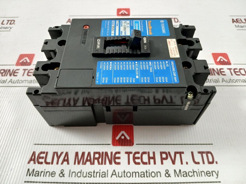 Xs100Ns Terasaki Electric Ac220V 50Ka Circuit Breaker