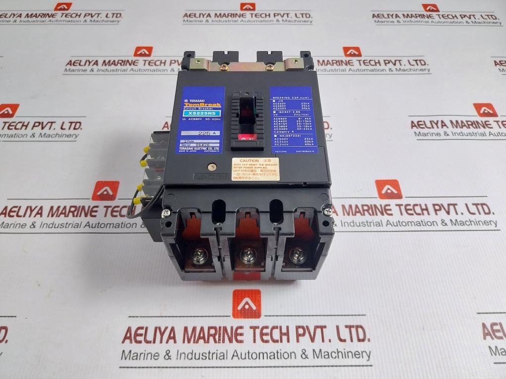 Xs225Ns-3-Poles-Tembreak-Circuit-Breaker-Ac690V-50-60Hz-2H0548Sab-225A-Terasaki-208932-1