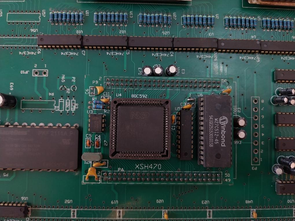 Xsh100 Printed Circuit Board 80C592 Xsh470