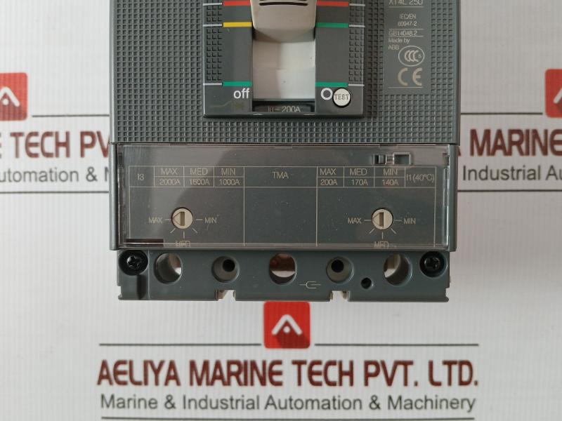 Xt4L 250 Abb 50-60Hz Circuit Breaker