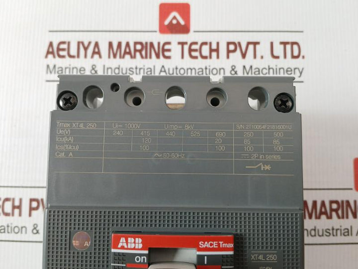Xt4L 250 Abb 50-60Hz Circuit Breaker
