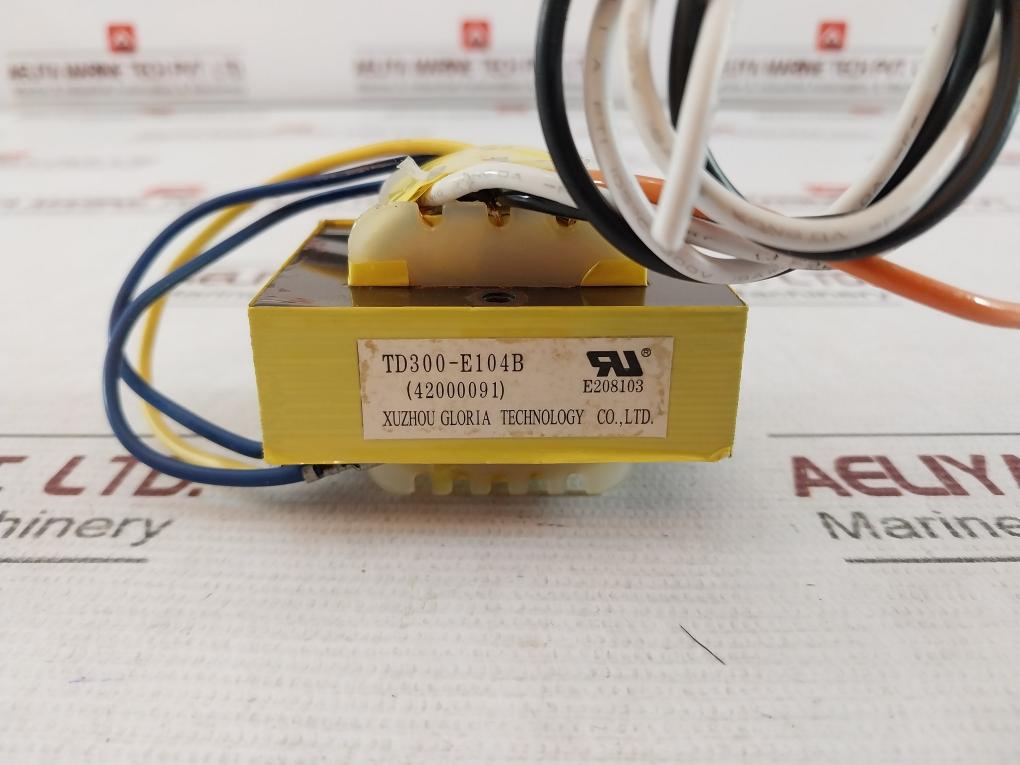 Xuzhou Gloria Technology Td300-e104B Transformer E208103 277V 120V
