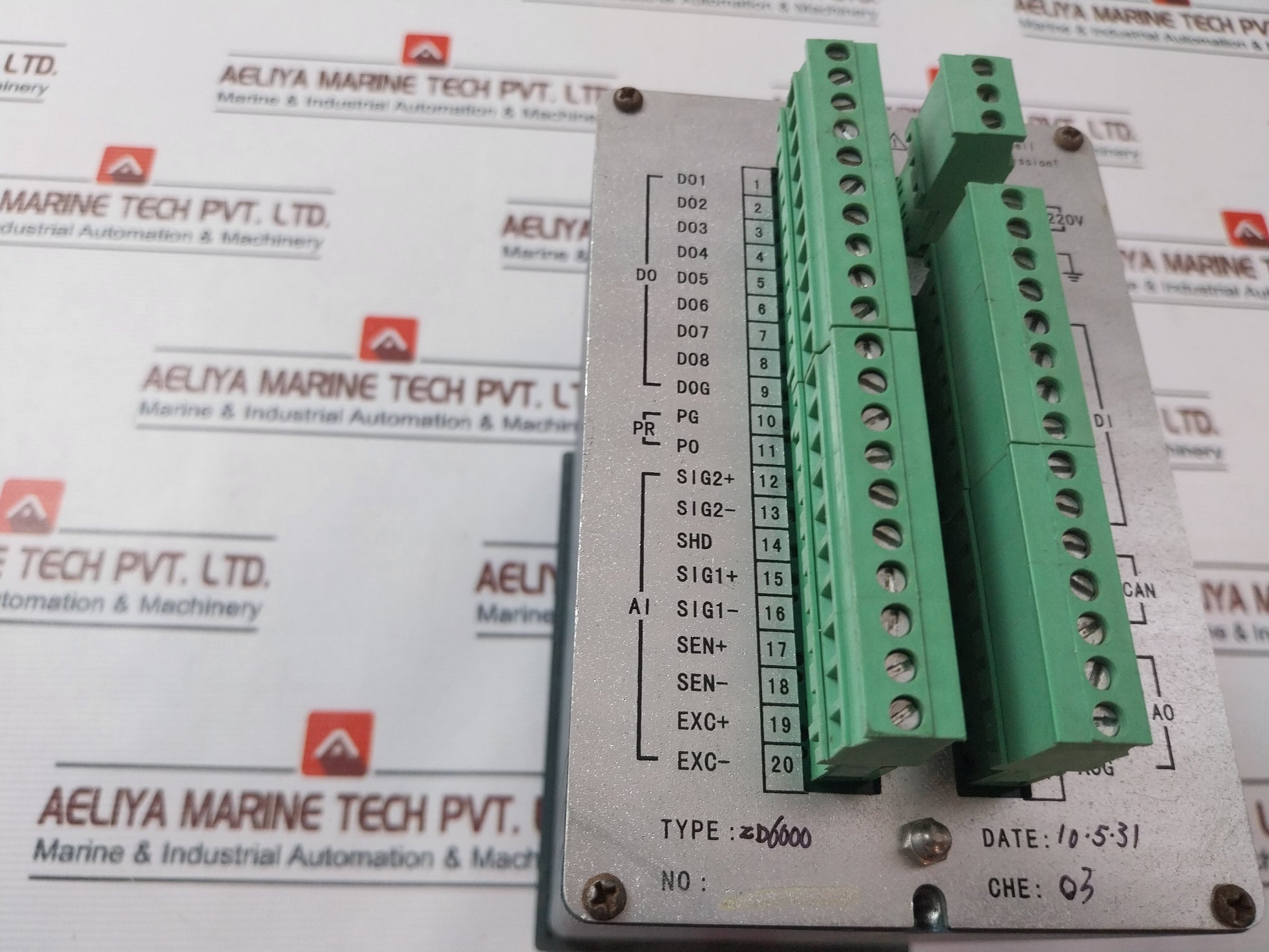 Xuzhou Zhongda Zd6000 Controller 220V