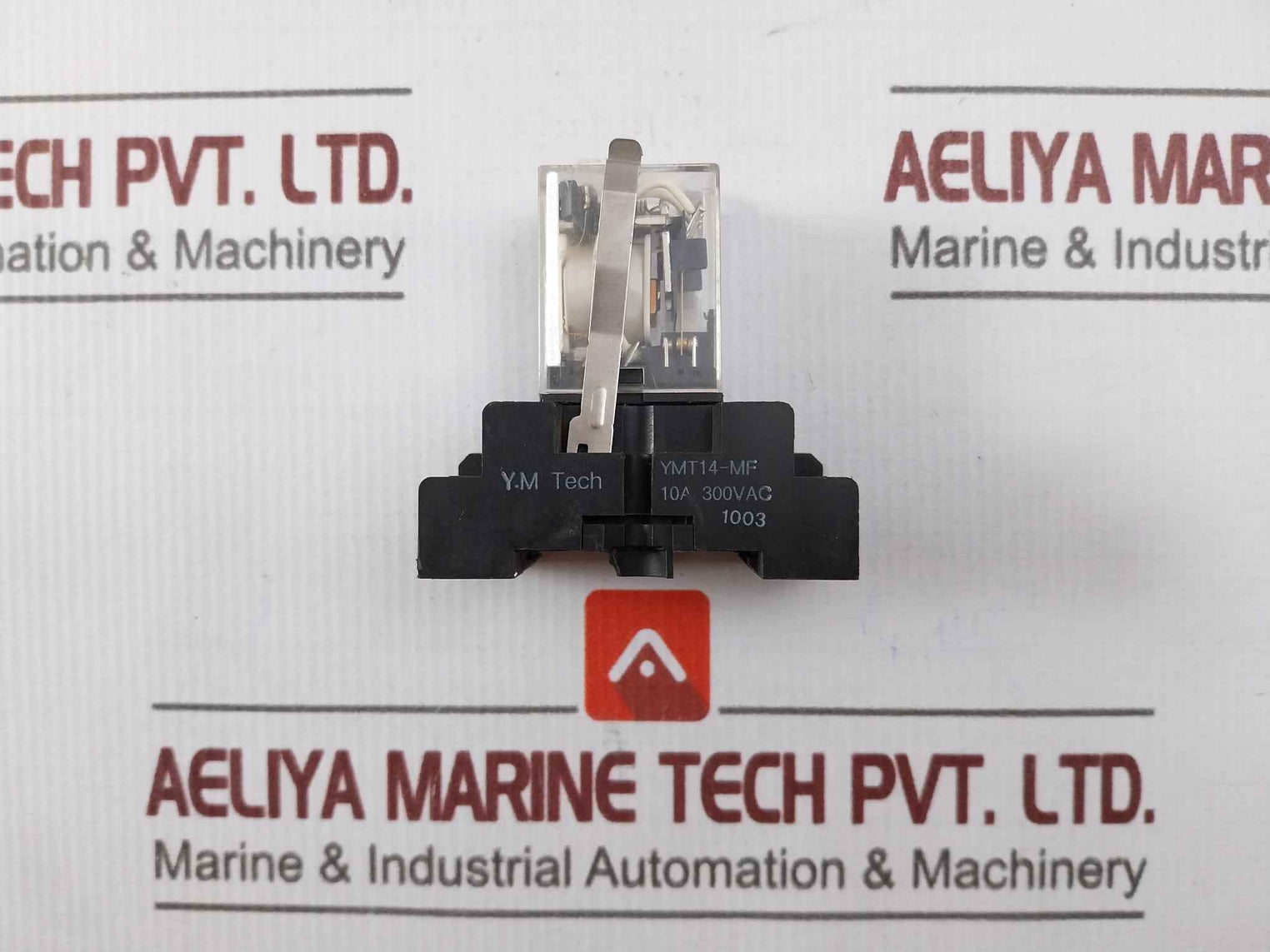 Y.M. Tech Ym4-l Relay With Base 10A 300Vac