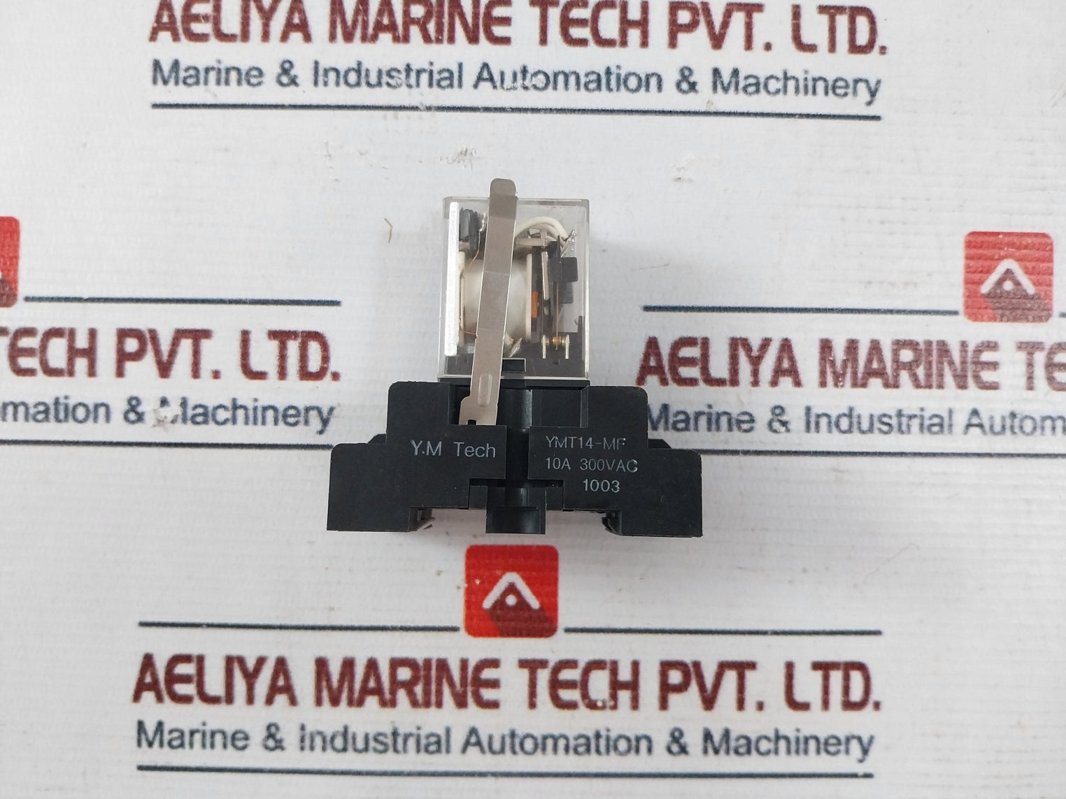 Y.M Tech Ymt14-mf Relay With Base Ym4-l 10A 300Vac