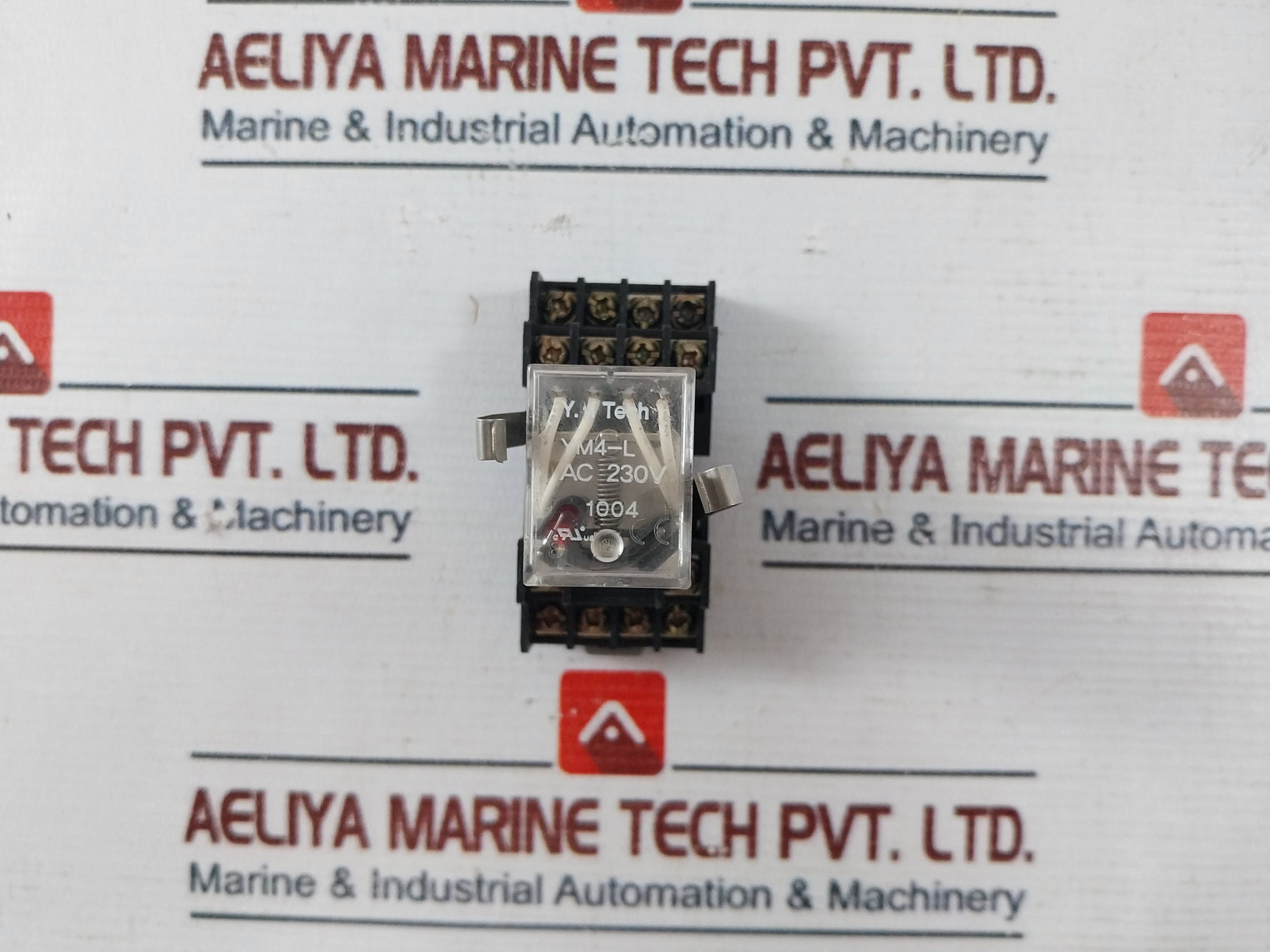 Y.M Tech Ymt14-mf Relay With Base Ym4-l 10A 300Vac