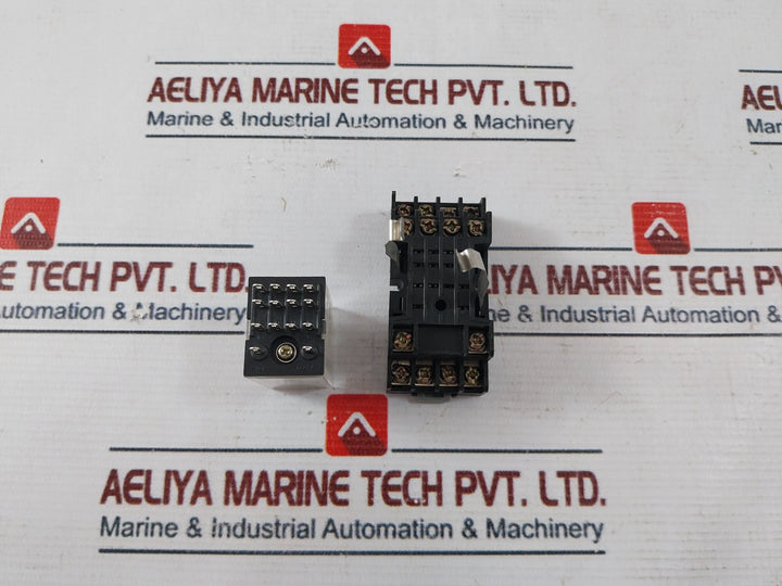 Y.M Tech Ymt14-mf Relay With Base Ym4-l 10A 300Vac