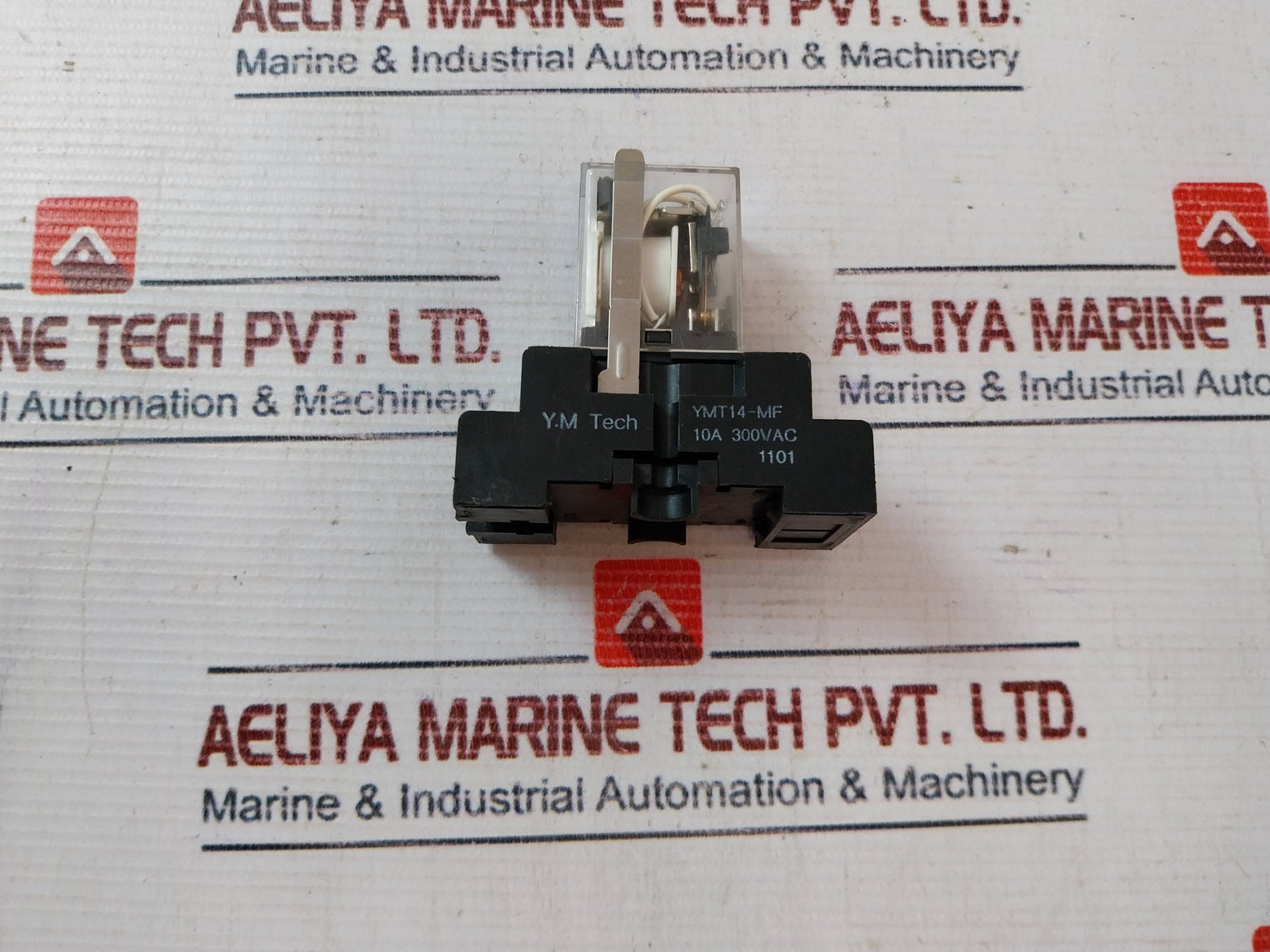 Y.Mtech Ym4-l Relay With Base 10A 300Vac