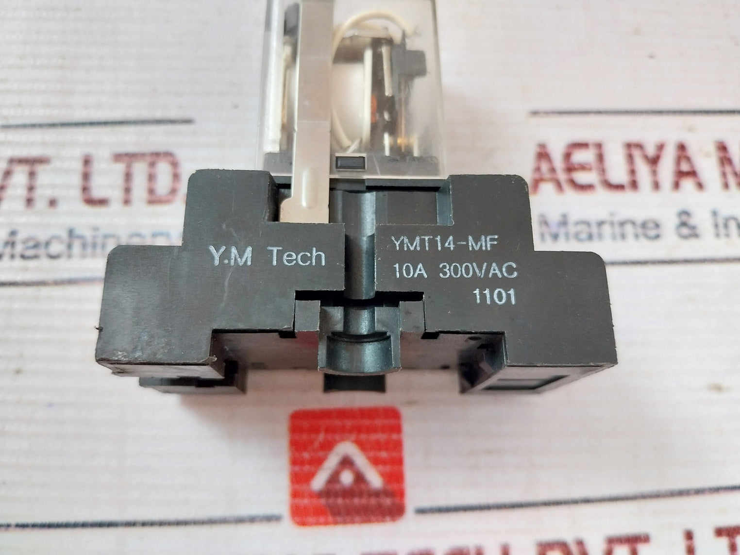 Y.Mtech Ym4-l Relay With Base 10A 300Vac