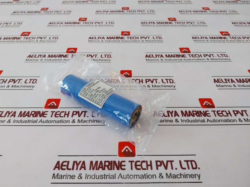 Y4084732 1/2 Inch Core Ink Out Thermal Transfer Ribbon 110 Mm X 74 Meter Blue Lead/Indi Pack Rl640