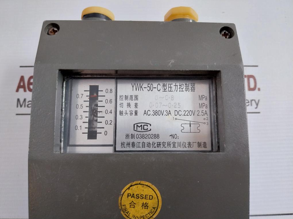 YWK-50-C-Marine-Pressure-Controller-0-0-8-Mpa-Ac380V-3Ac-Yichuan-Instrument-210330-8